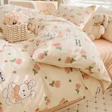 Four - piece Bed Set Pure Cotton Student Dormitory Duvet Cover Sheets - Bay Buy Shopping