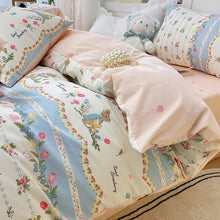 Four - piece Bed Set Pure Cotton Student Dormitory Duvet Cover Sheets - Bay Buy Shopping