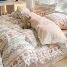 Four - piece Bed Set Pure Cotton Student Dormitory Duvet Cover Sheets - Bay Buy Shopping