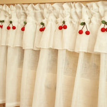 Fresh Linen Short Curtain For Kitchen Small Window - Bay Buy Shopping