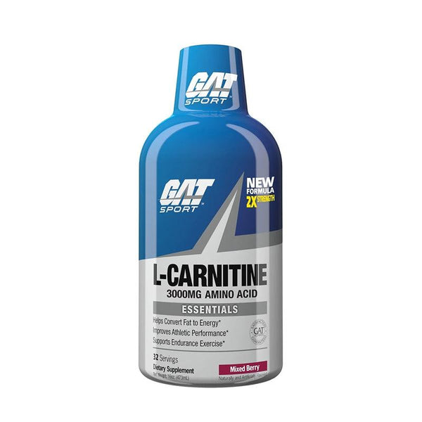 Gat Sport Essential Liquid L - Carnitine 3000mg Fat Loss Support - Bay Buy Shopping