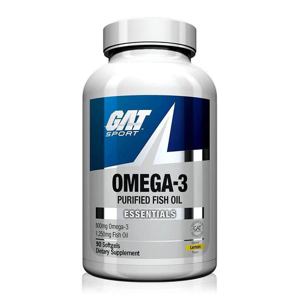 Gat Sport Essential Omega - 3 Lemon Flavor 90 Softgels - Bay Buy Shopping