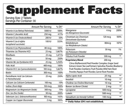 GAT Sport Men's MultiTest – Multivitamin & Testosterone Support - Bay Buy Shopping
