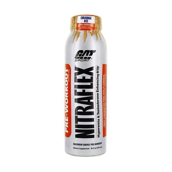 GAT Sport Nitraflex RTD – Orange Flavor | Ready - to - Drink Pre - Workout - Bay Buy Shopping