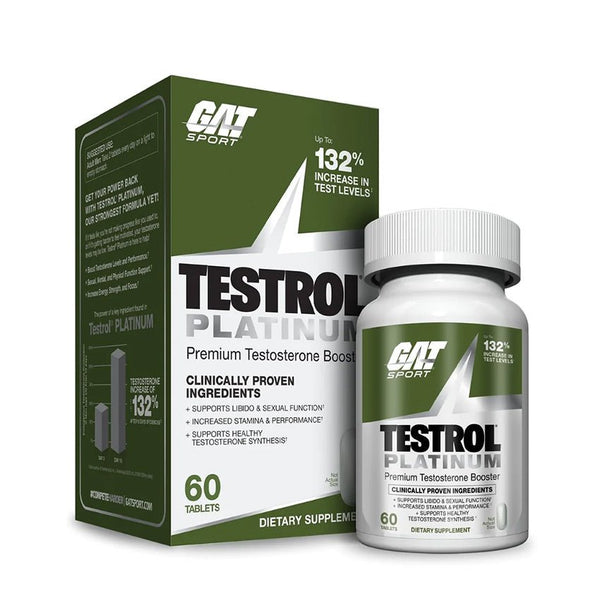 Gat Sport TESTROL Platinum Premium Testosterone Booster - Bay Buy Shopping