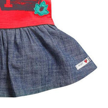 Girls' Dresses, European And American Children'S Clothing, Summer New Children'S Skirts, Children'S Short - Sleeved Stitching Dress - Bay Buy Shopping