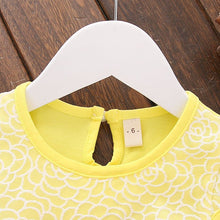 Girls' Skirt Cotton Skirt Solid Color Four Flower Dress - Bay Buy Shopping