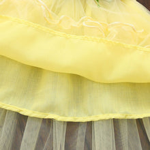 Girls' Skirt Cotton Skirt Solid Color Four Flower Dress - Bay Buy Shopping