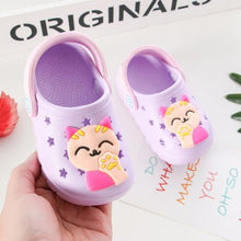 Girls soft bottom lucky cat bathroom slip sandals and slippers - Bay Buy Shopping