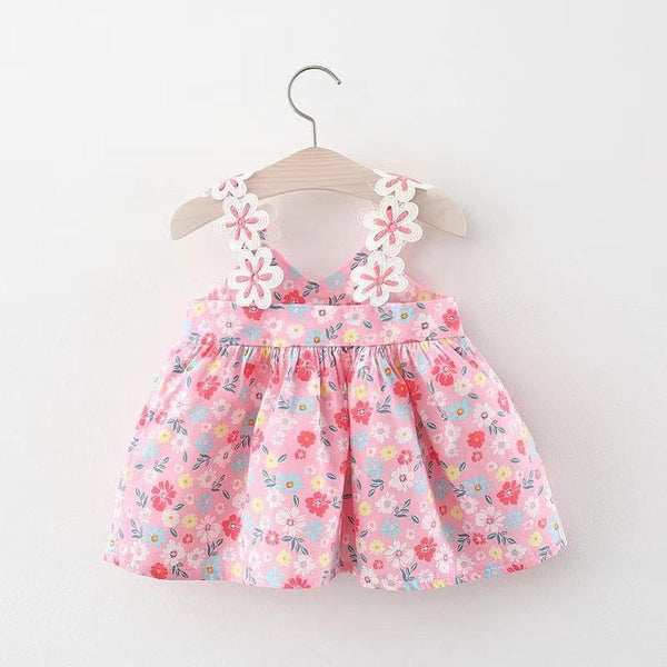 Girls' Summer Vest Camisole Dress - Bay Buy Shopping