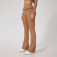 High Waist Hip Lift Lace Nude Feel Yoga Pants Running Fitness - Bay Buy Shopping