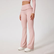High Waist Hip Lift Lace Nude Feel Yoga Pants Running Fitness - Bay Buy Shopping