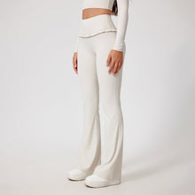 High Waist Hip Lift Lace Nude Feel Yoga Pants Running Fitness - Bay Buy Shopping
