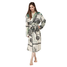 Home Clothes Warm Night Gown Flannel Bathrobe Personalized - Bay Buy Shopping