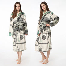 Home Clothes Warm Night Gown Flannel Bathrobe Personalized - Bay Buy Shopping