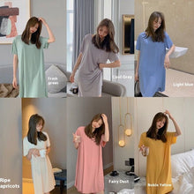 Ice Silk Dress Women's Summer Simplicity Pajamas - Bay Buy Shopping