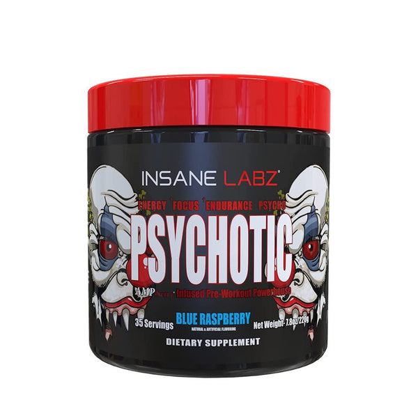 Insane Labz Psychotic Red – 35 Servings | Intense Pre - Workout Formula - Bay Buy Shopping