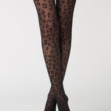 Leopard Vintage Jacquard Pantyhose Leg Beauty - Bay Buy Shopping