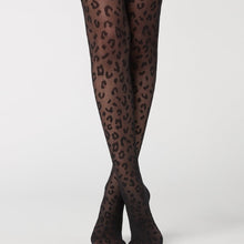 Leopard Vintage Jacquard Pantyhose Leg Beauty - Bay Buy Shopping