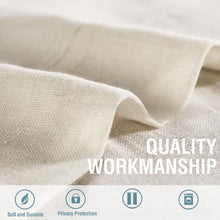 Linen Yarn Curtain Transparent Window Screen - Bay Buy Shopping