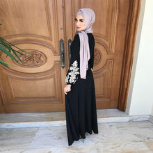 Long dress with embroidery - Bay Buy Shopping