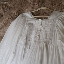 Long Sleeve Retro Palace Sweet Pajama Dress - Bay Buy Shopping