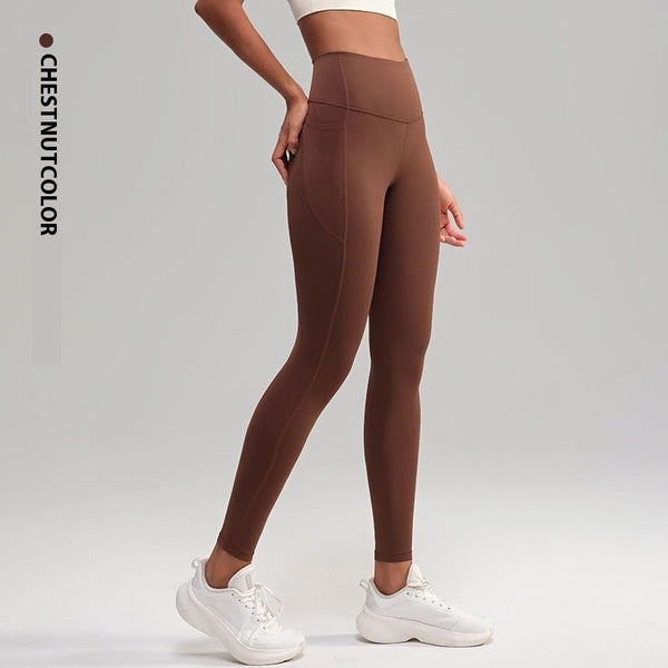 Medium Tenacity Sports High Waist Nude Feel Yoga Pants Women - Bay Buy Shopping