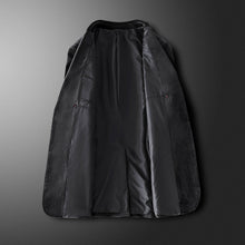 Men's Young And Middle - aged Slim - fit Lapel Velvet Jacket - Bay Buy Shopping