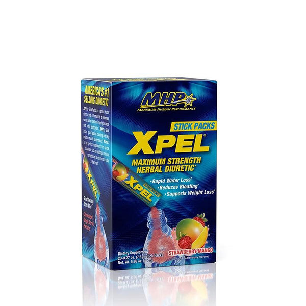 MHP Xpel Stick Herbal Diuretic 20 Pack Rapid Water Loss - Bay Buy Shopping