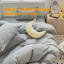 Milk Velvet Four Piece Set Of Healing Princess Style Double Sided Velvet Coral Velvet Bed Sheets - Bay Buy Shopping