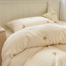 Milk Velvet Four Piece Set Of Healing Princess Style Double Sided Velvet Coral Velvet Bed Sheets - Bay Buy Shopping