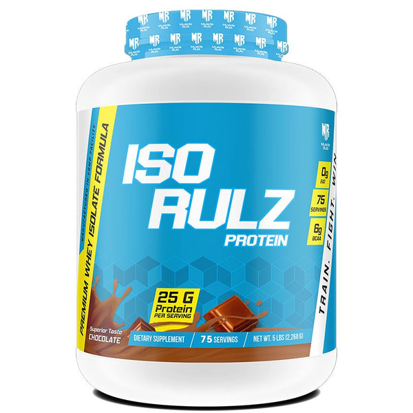 Muscle Rulz ISORULZ 5lbs Whey Protein Isolate 75 Servings - Bay Buy Shopping