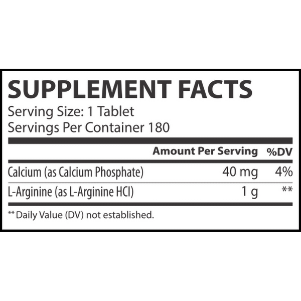 Muscle Rulz L - Arginine 1000mg Free Form Amino Acid 180 Capsules - Bay Buy Shopping