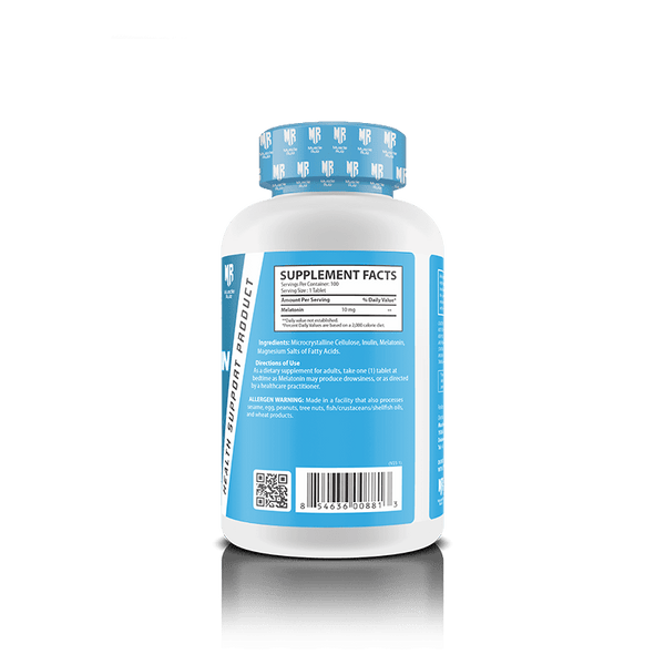 Muscle Rulz Melatonin 10mg - 100 Tablets - Bay Buy Shopping