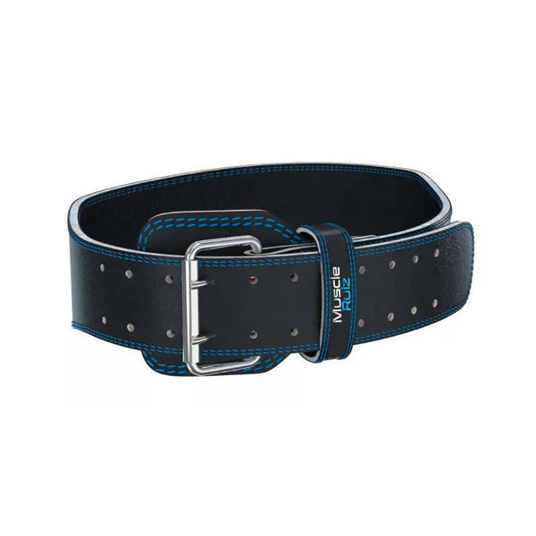 Muscle Rulz Premium Quality Leather Fitness GYM Belt - Bay Buy Shopping