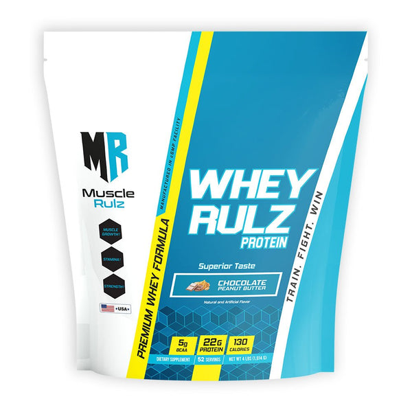 Muscle Rulz Whey Rulz Protein 4lbs Whey Protein Bag - Bay Buy Shopping