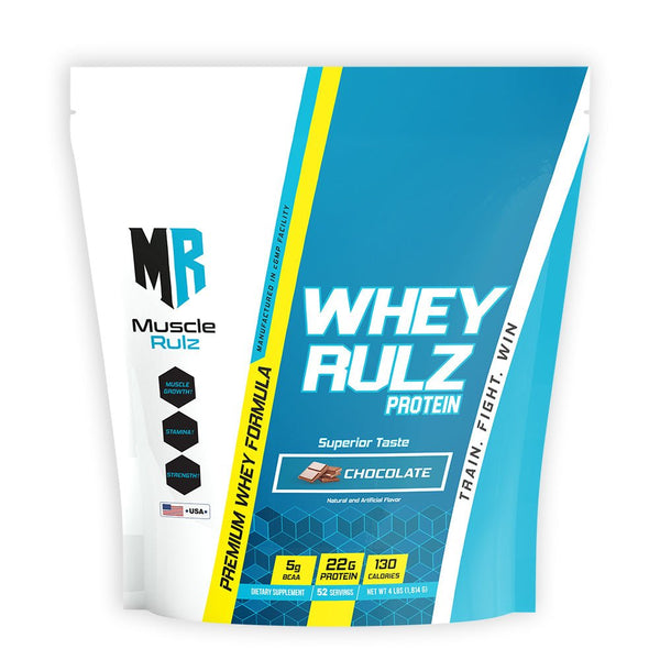 Muscle Rulz Whey Rulz Protein 4lbs Whey Protein Bag - Bay Buy Shopping