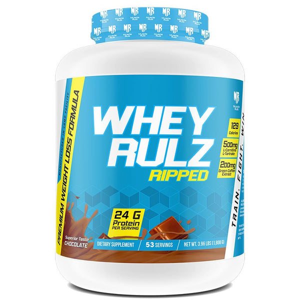Muscle Rulz WHEY RULZ Ripped 4lbs Ultimate Ripped Formula - Bay Buy Shopping