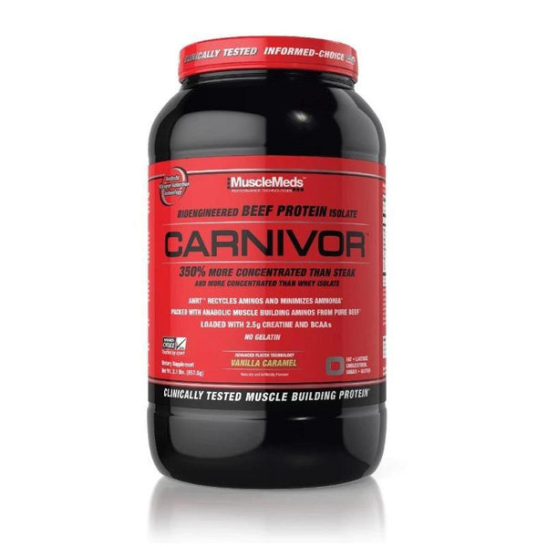 MuscleMeds Carnivor – 2 lbs 100% Beef Protein Isolate for Muscle Growth & Recovery - Bay Buy Shopping