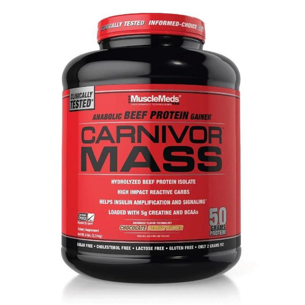Musclemeds Carnivor Mass 6 lbs Beef Protein Mass Gainer - Bay Buy Shopping