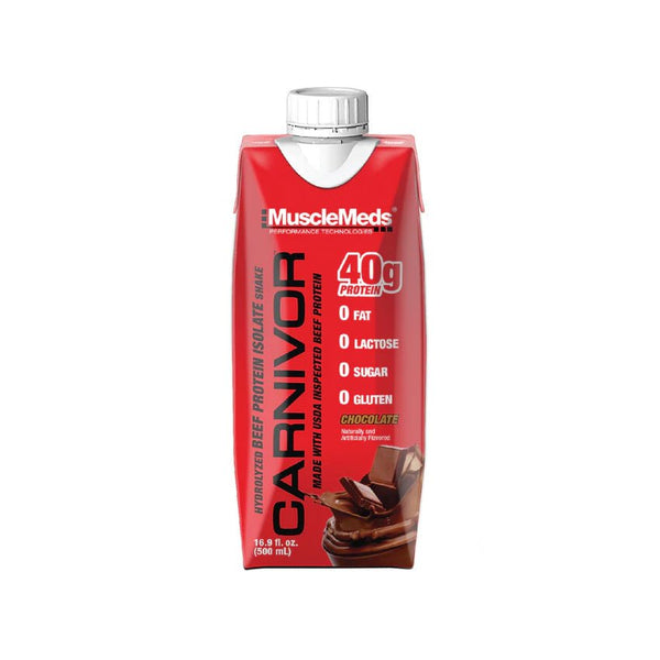 Musclemeds Carnivor RTD Beef Protein Isolate Shake Chocolate - Bay Buy Shopping