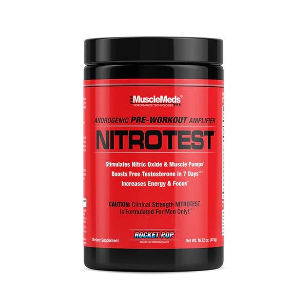 Musclemeds Nitrotest Androgenic Pre - workout Amplifier - Bay Buy Shopping