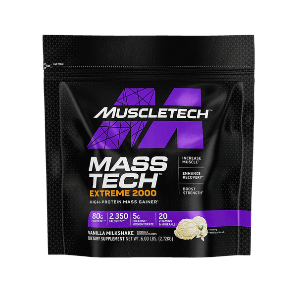 Muscletech Mass - Tech Extreme 2000 6 lbs Mass Gainer - Bay Buy Shopping