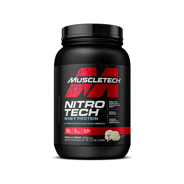 Muscletech Nitro - Tech 30 Gram Protein 2.2 lbs Whey Protein with Creatine - Bay Buy Shopping