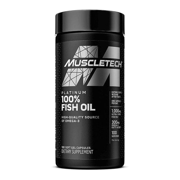 Muscletech Platinum 100% Omega Fish Oil 100 Softgels - Bay Buy Shopping