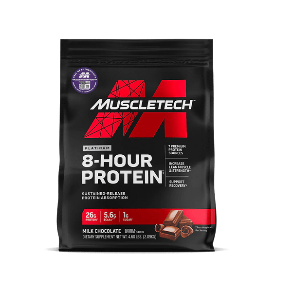 MuscleTech Platinum 8 - Hour Protein 4.6LBS Sustained - Release - Bay Buy Shopping