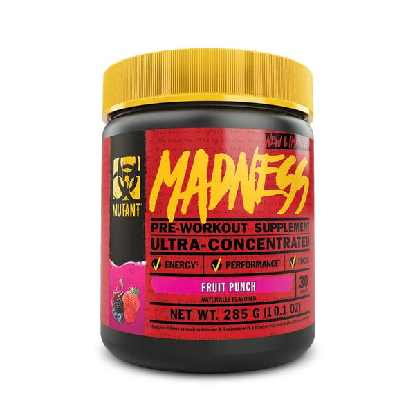 Mutant Madness Pre - Workout 30 Servings Intense Energy - Bay Buy Shopping