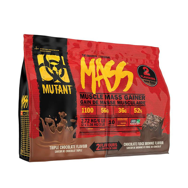 Mutant Mass Dual Chamber Bag 6 lbs Mass Gainer - Bay Buy Shopping