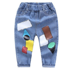 New Printed Boys Denim Long Tide Hot Sale - Bay Buy Shopping