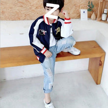 New Printed Boys Denim Long Tide Hot Sale - Bay Buy Shopping
